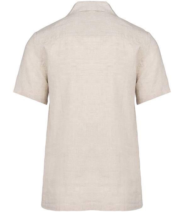 Native Spirit Short Sleeve Linen Shirt