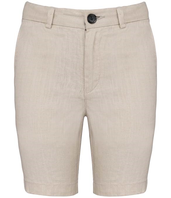 Native Spirit Kids Linen Bermuda Shorts